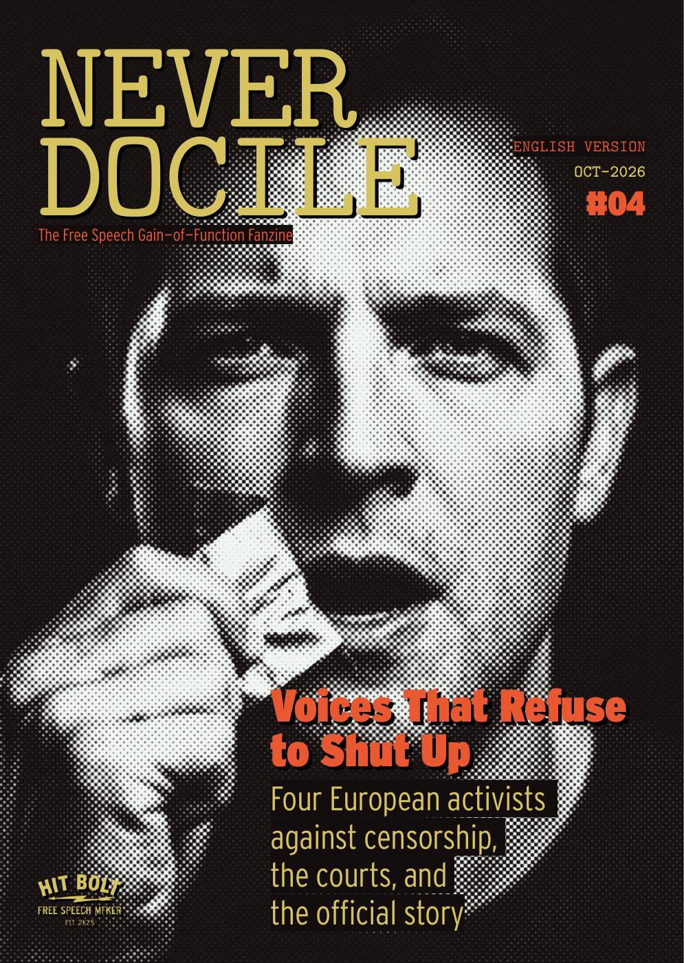 Voices that refuse to shut up European Activism